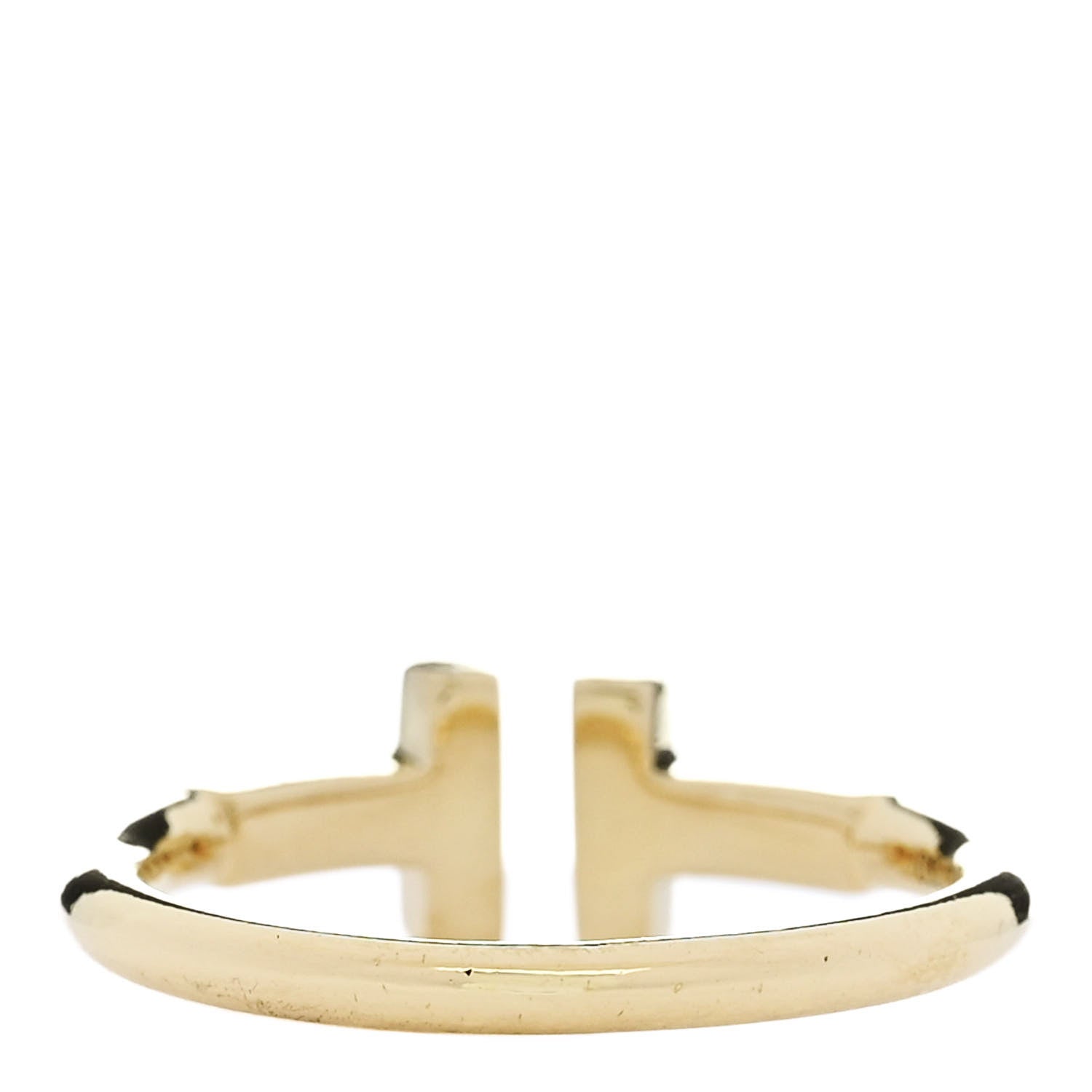 Tiffany 18K Yellow Gold T Wire Ring 47 4 3 of 4