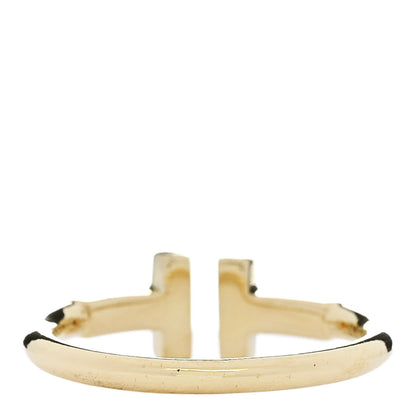 Tiffany 18K Yellow Gold T Wire Ring 47 4 3 of 4
