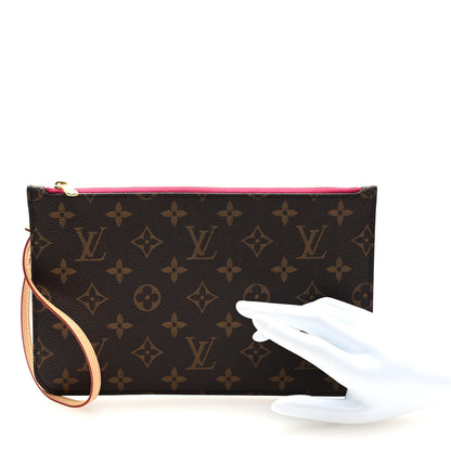 Louis Vuitton Monogram Neverfull MM GM Pochette Pivoine 2 of 6