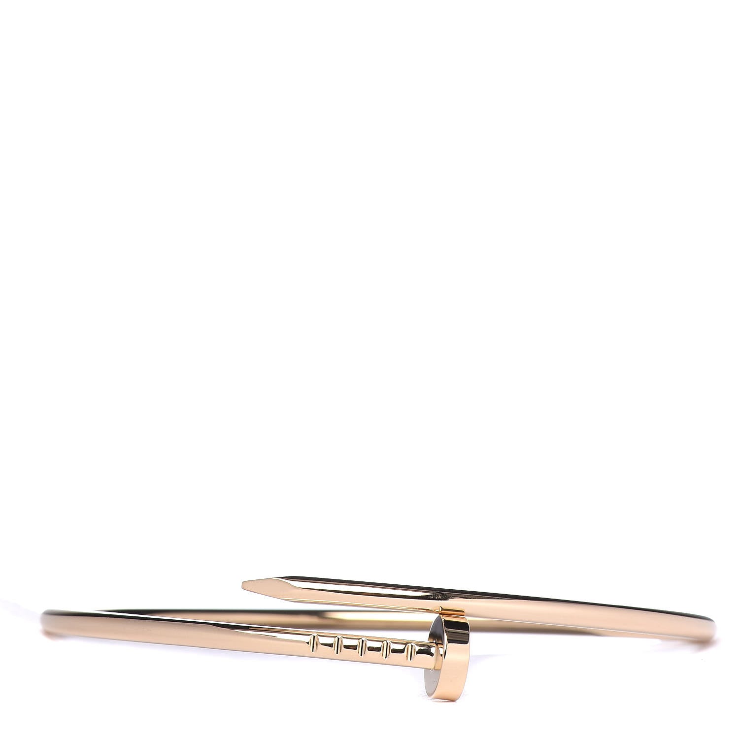 Cartier 18K Yellow Gold Small Juste Un Clou Bracelet 17 1 of 5