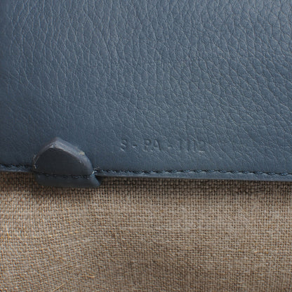 Celine Grained Calfskin Medium Horizontal Cabas Phantom Slate 8 of 8