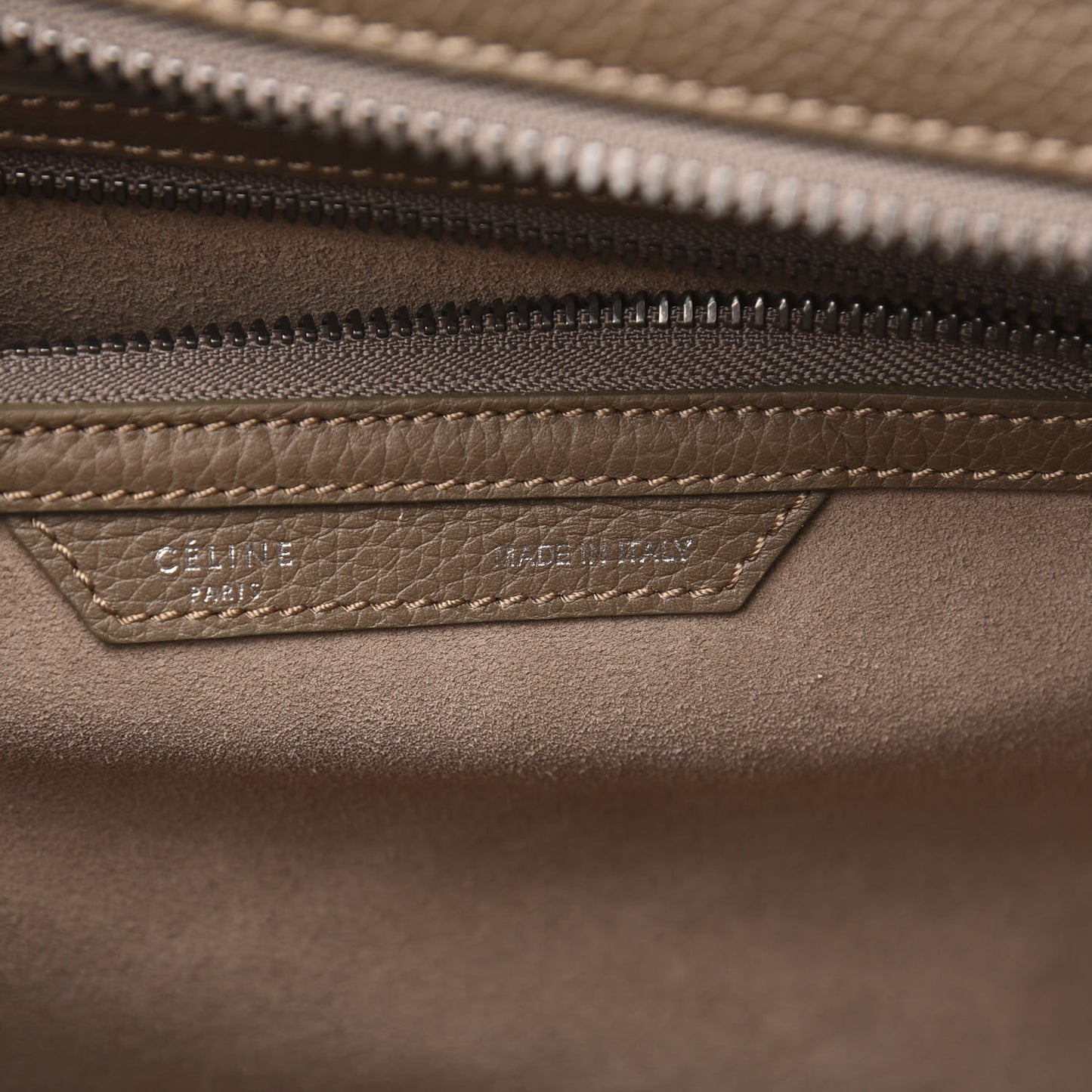 Drummed Calfskin Mini Luggage Dune