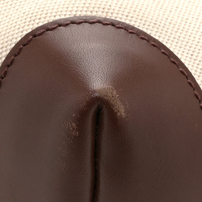 Gucci Canvas Calfskin Small Craft Tote Brown 17 of 17