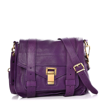 Proenza Schouler Lambskin PS1 Pouch Messenger Veruca Salt 1 of 11