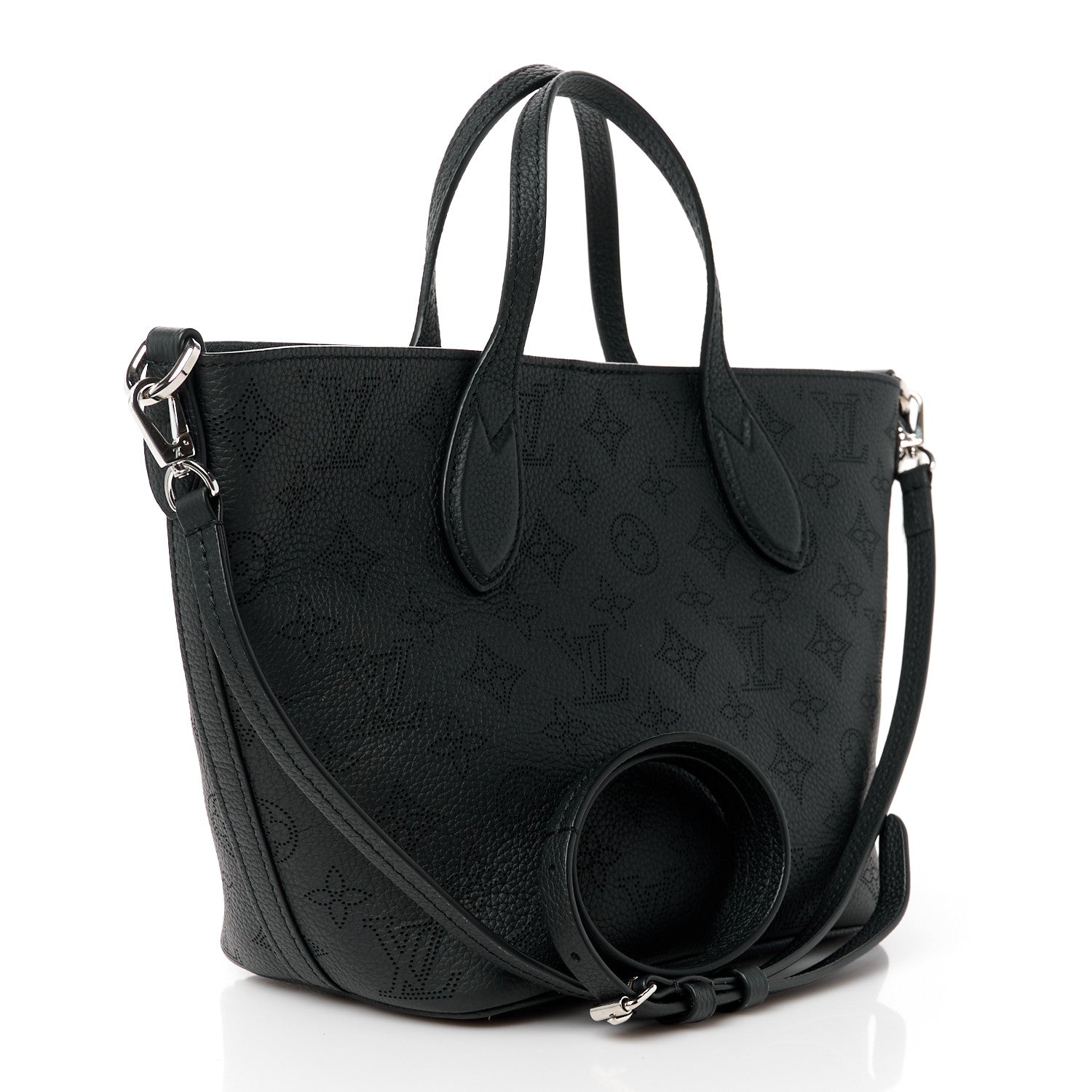 Louis Vuitton Mahina Blossom PM Black 4 of 12