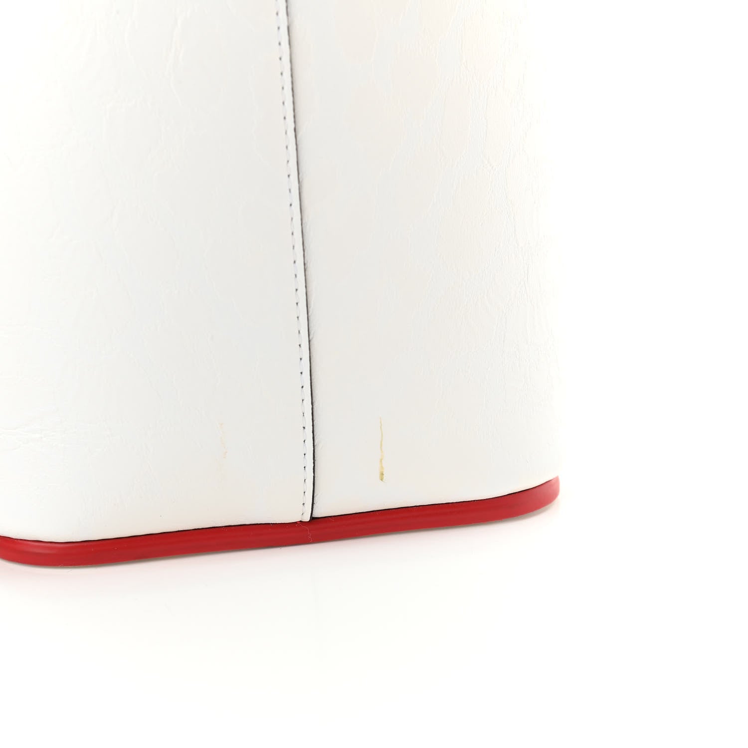 Christian Louboutin Calfskin Spikes East West Cabata Tote White 11 of 11