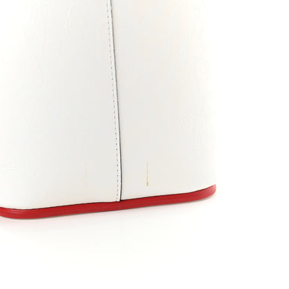 Christian Louboutin Calfskin Spikes East West Cabata Tote White 11 of 11