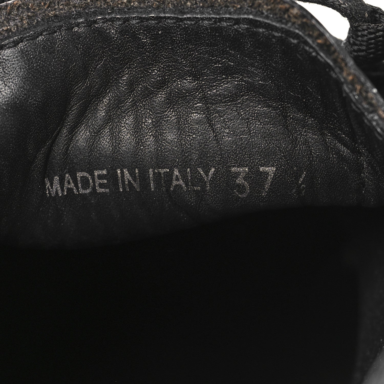 Prada Spazzolato Rois Monolith 55mm Derby Loafers 37.5 Black White 7 of 9