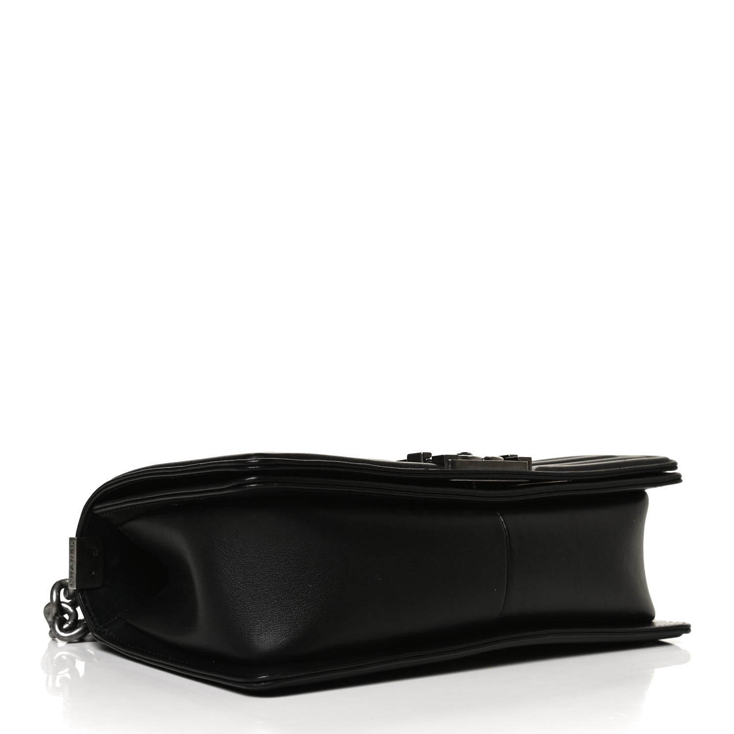Chanel Lambskin Quilted Medium Boy Flap Black 4 of 13