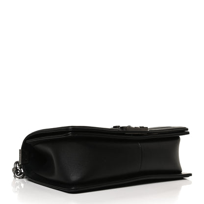 Chanel Lambskin Quilted Medium Boy Flap Black 4 of 13