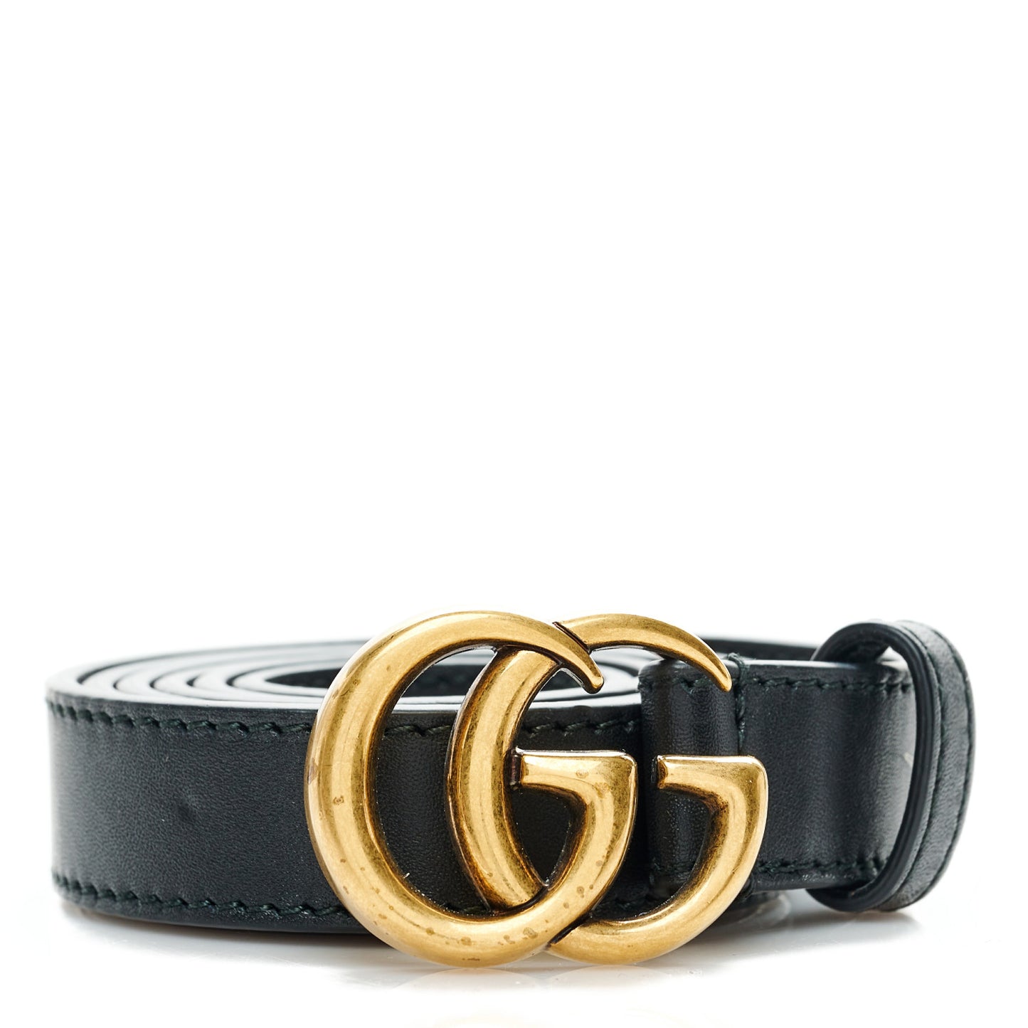 Calfskin Double G 20mm Belt 85 34 Black