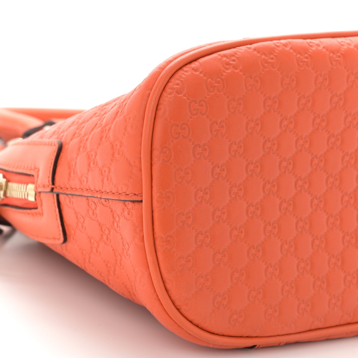 Microguccissima Mini Dome Bag Sun Orange