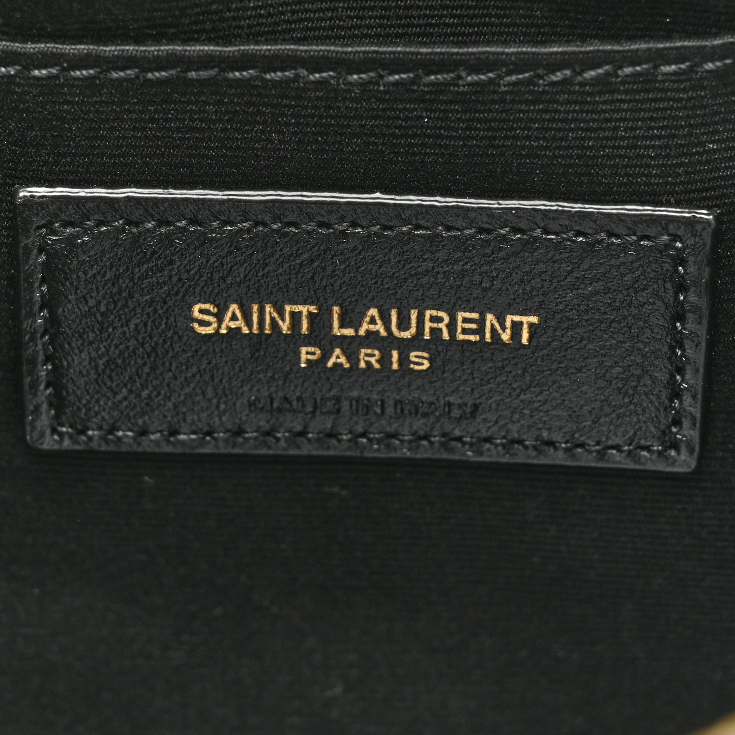 Calfskin Matelasse Monogram Lou Camera Bag Black