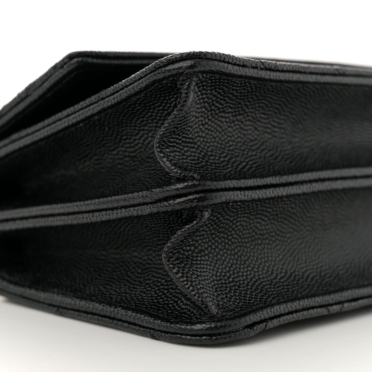 Chanel Caviar Quilted Trendy Handle Clutch With Chain Black 8 of 10