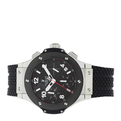 Hublot Stainless Steel Ceramic Rubber 44mm Big Bang Automatic Watch Black 342.SB.131.RX 2 of 5