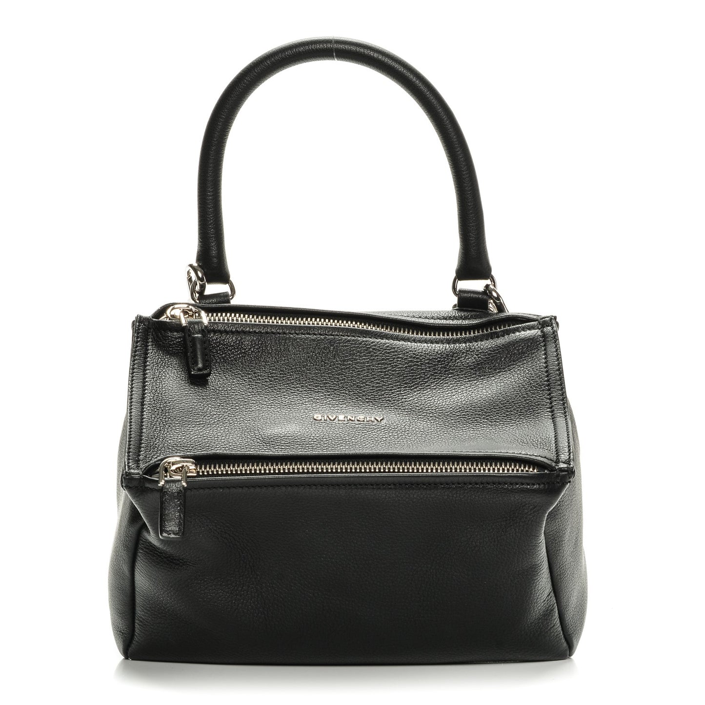 Sugar Goatskin Small Pandora Black