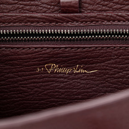 3.1 Phillip Lim Textured Calfskin Mini Pashli Satchel Burgundy 5 of 11