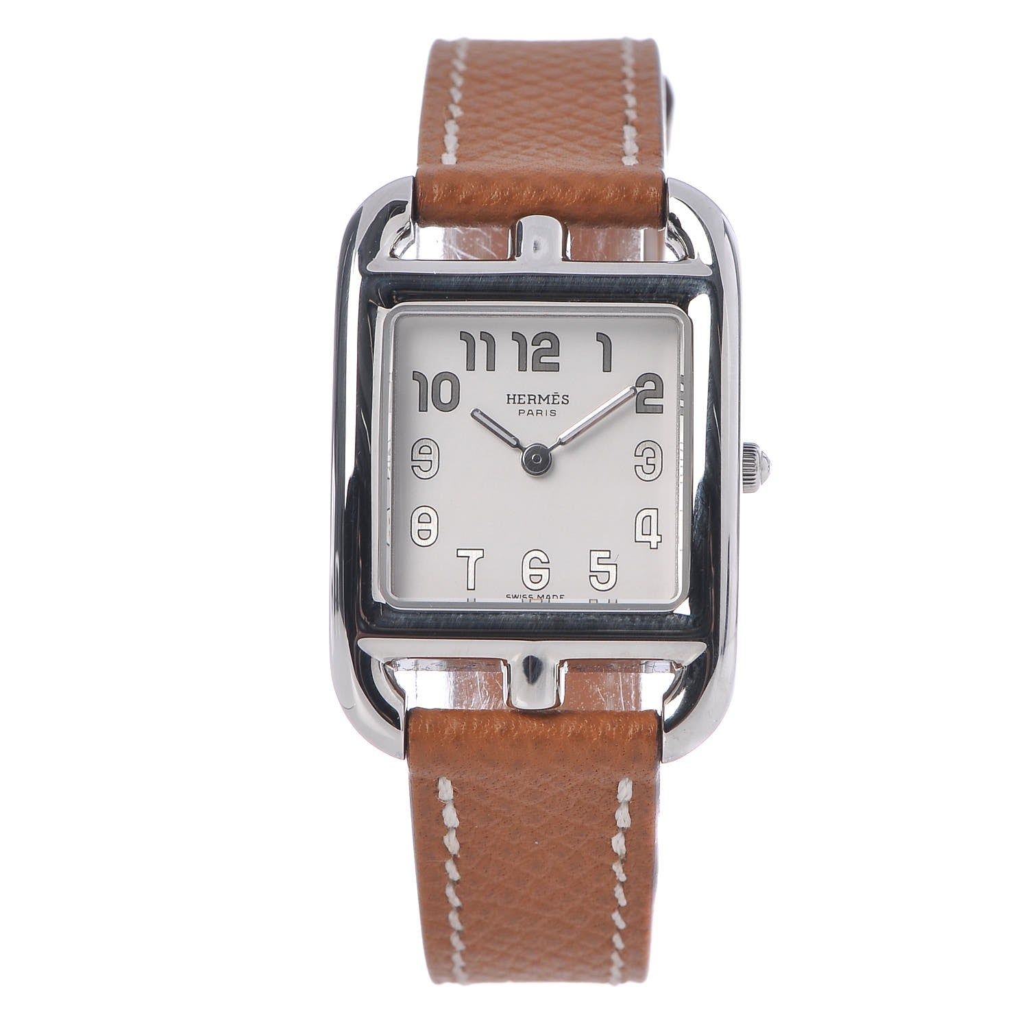 Hermes Stainless Steel Epsom 23mm Cape Cod Quartz Watch Gold 1 of 9