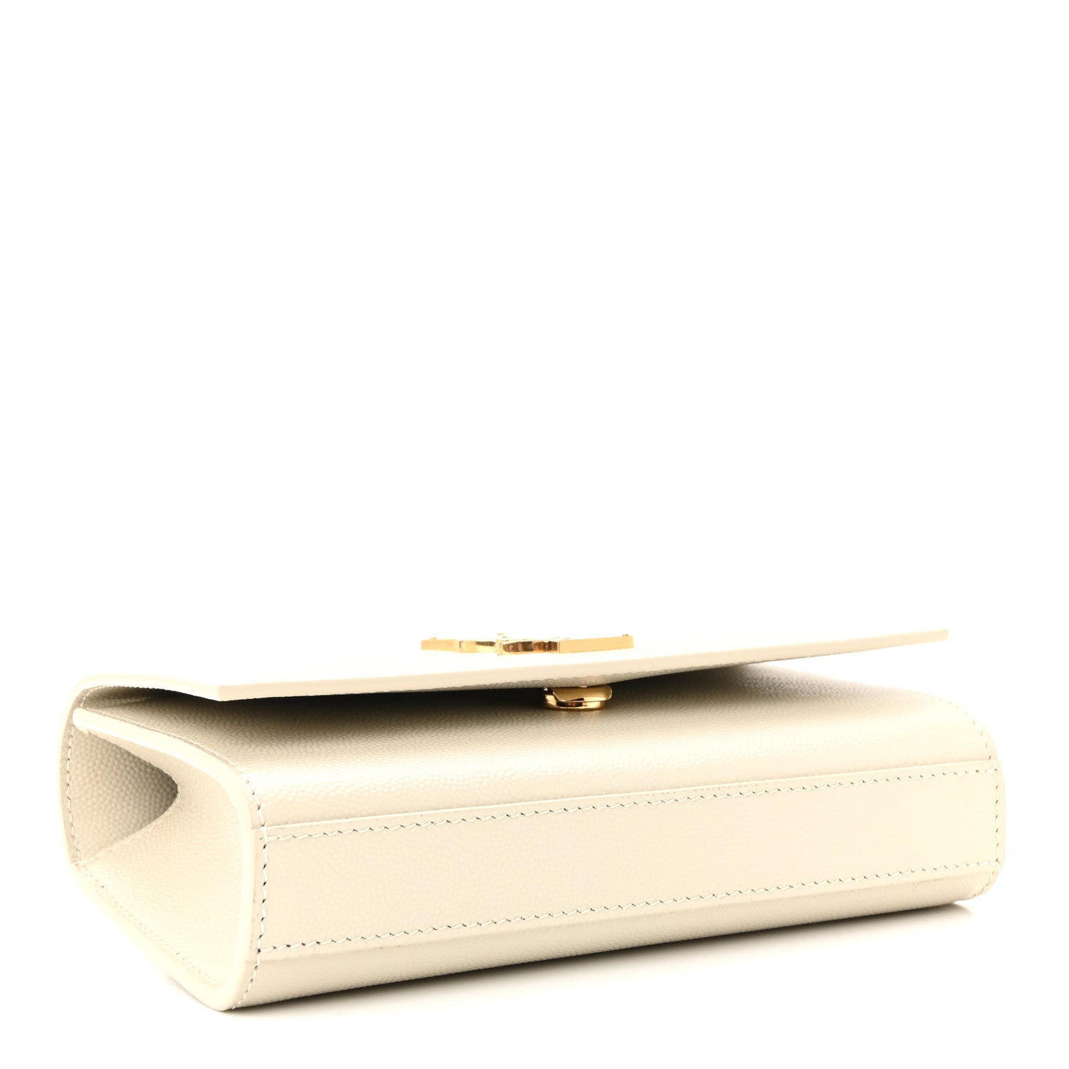 Saint Laurent Grain De Poudre Monogram Kate Belt Bag Crema Soft 7 of 17