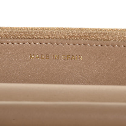 Chanel Lambskin Quilted Wallet On Chain WOC Beige Fonce 7 of 9