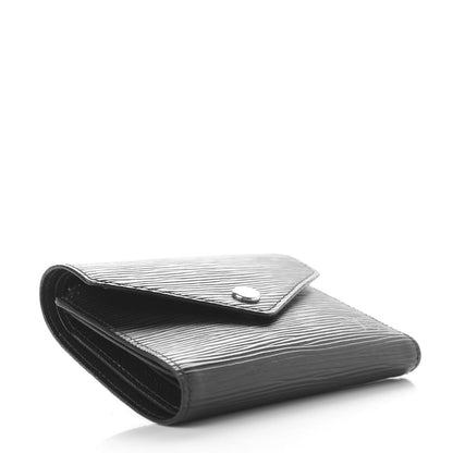 Louis Vuitton Epi Victorine Wallet Black 4 of 9
