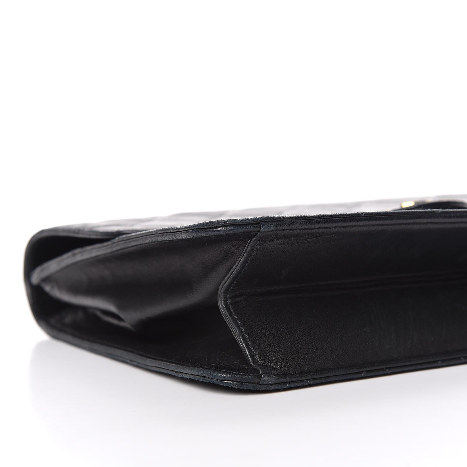 Chanel Lambskin Quilted Medium Single Flap Black 5 of 20