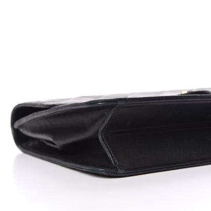Chanel Lambskin Quilted Medium Single Flap Black 5 of 20