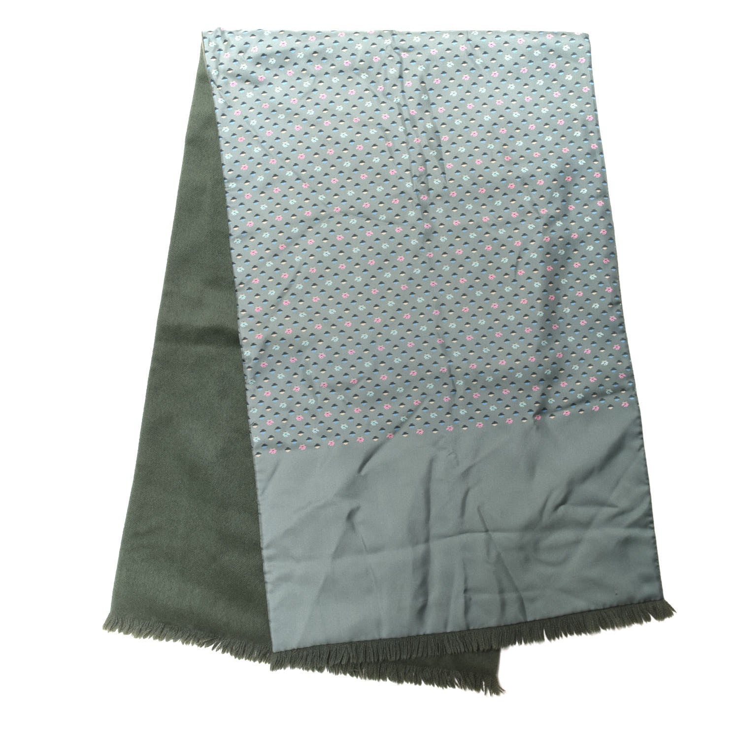 Hermes Silk Angora Jockey Scarf 2 of 4