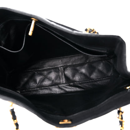 Chanel Caviar Quilted Shopping Tote Black 5 of 17