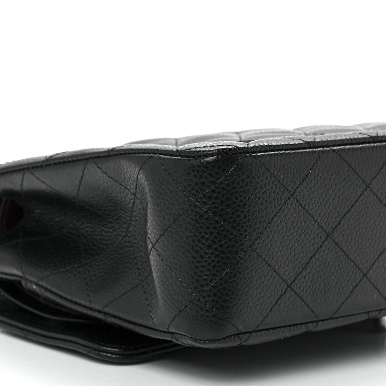 Chanel Caviar Quilted Medium Double Flap Black 11 of 14