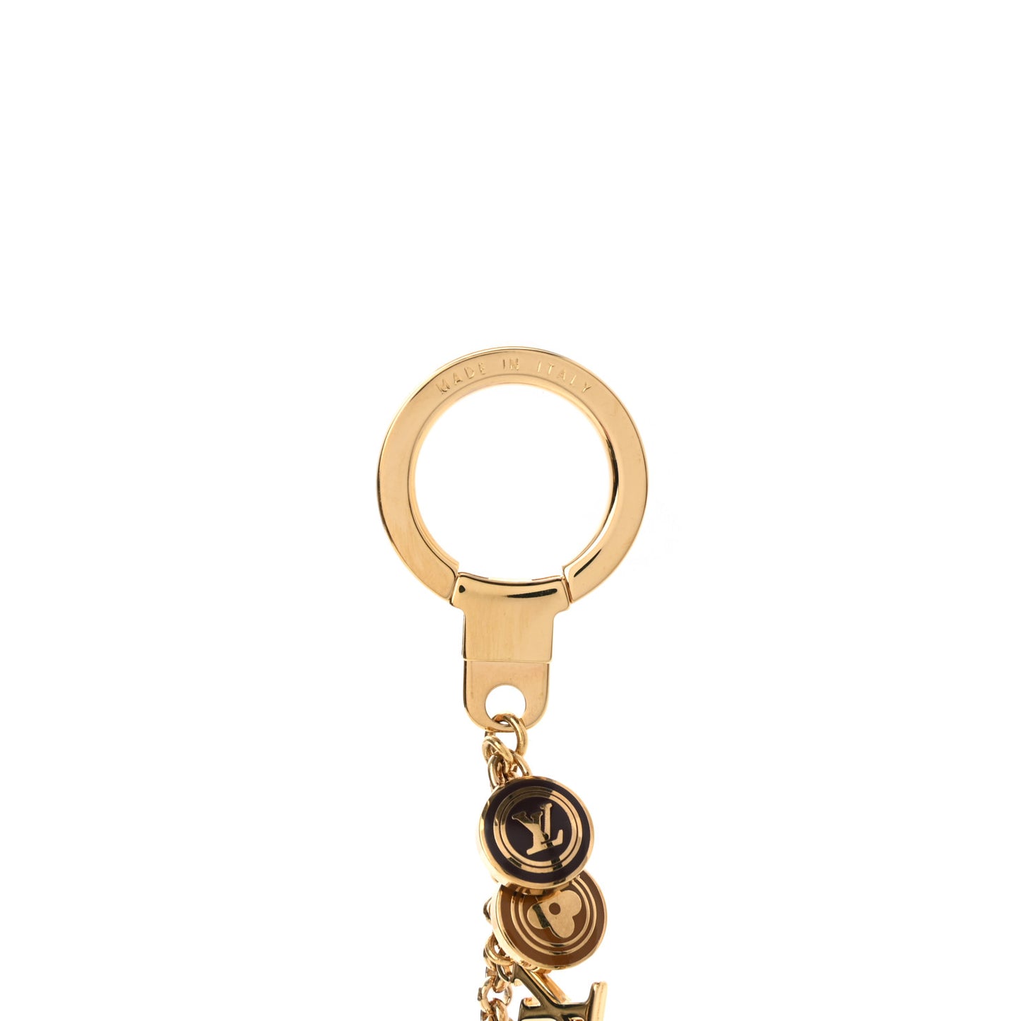 Pastilles Key Chain Bag Charm Brown