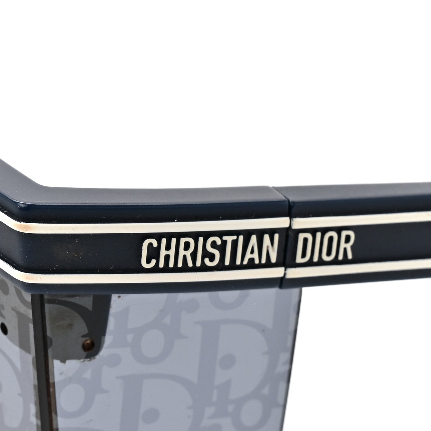 Christian Dior Oblique Diorclub M1U Mask Sunglasses Blue 8 of 9