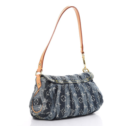 Louis Vuitton Denim Raye Mini Pleaty 3 of 13
