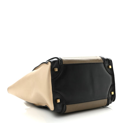 Celine Smooth Calfskin Mini Tri-Color Luggage Grey 4 of 15