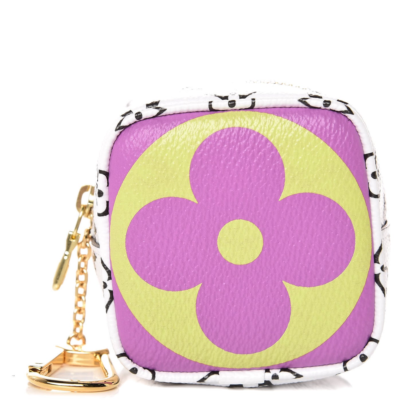 Monogram Giant Cube Coin Purse Pink