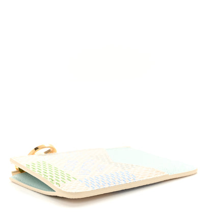 Louis Vuitton Damierlicious Zipped Romy Card Holder Pistachio Green 4 of 7