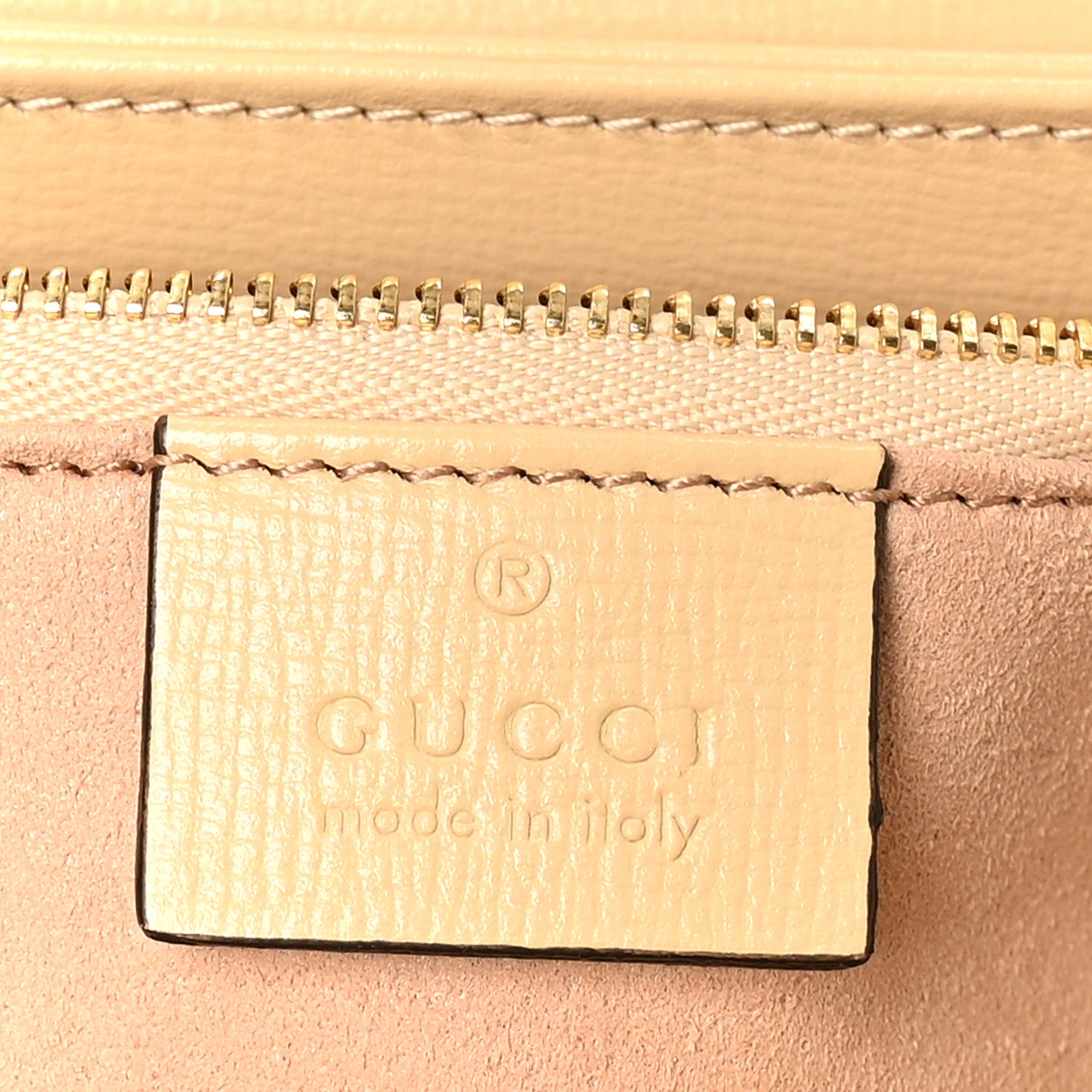 Gucci Azalea Calfskin Horsebit 1955 Shoulder Bag Bubble Tea 6 of 11