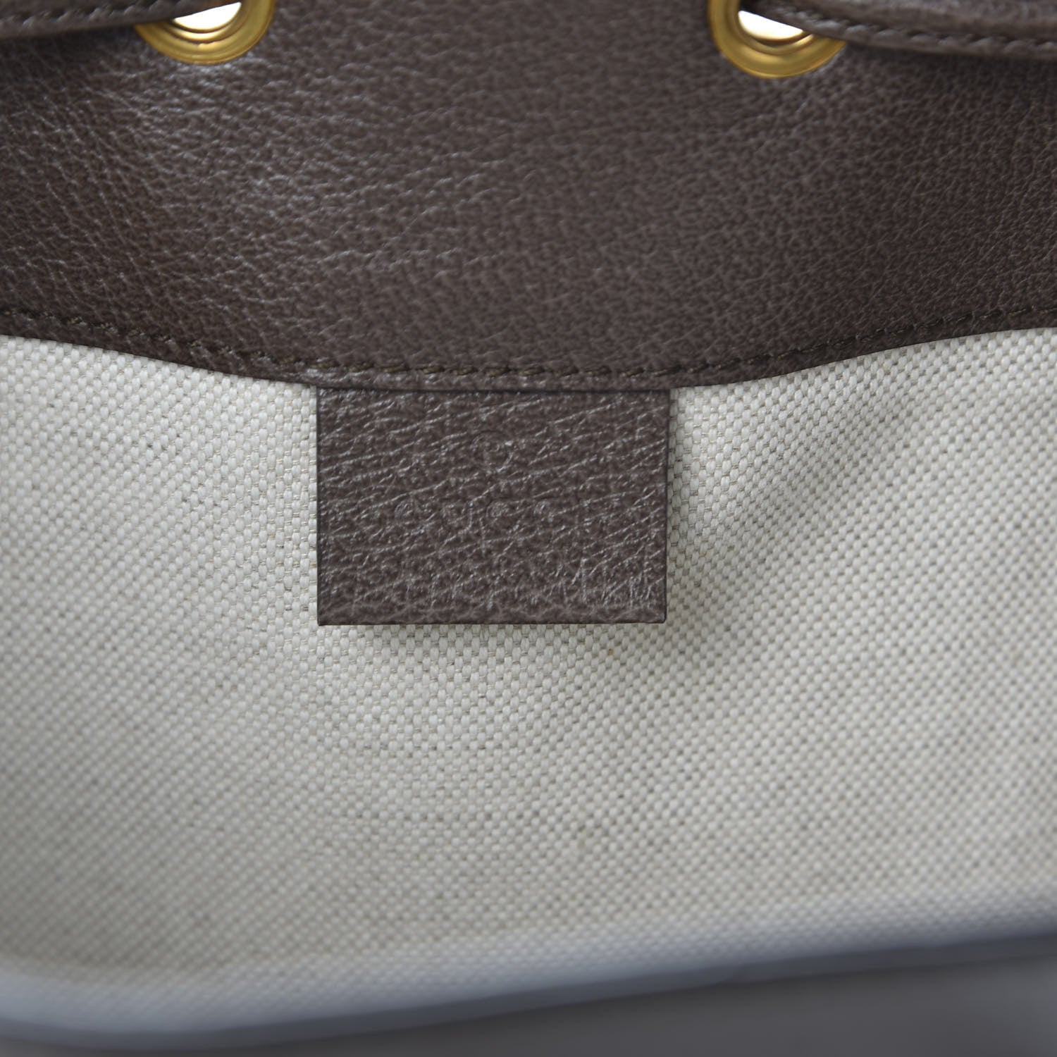 Gucci GG Supreme Monogram Web Ophidia Bucket Bag Brown 7 of 9