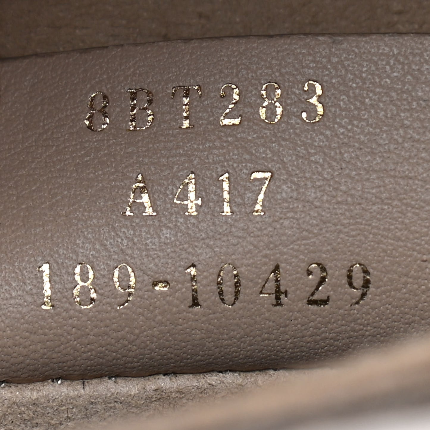 Vitello Liberty FF 1974 Embossed Kan I Shoulder Bag Camelia