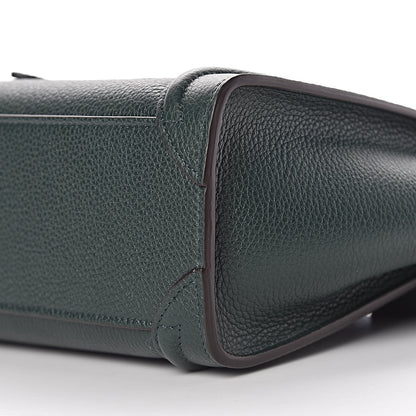 Celine Drummed Calfskin Nano Luggage Amazone 11 of 11