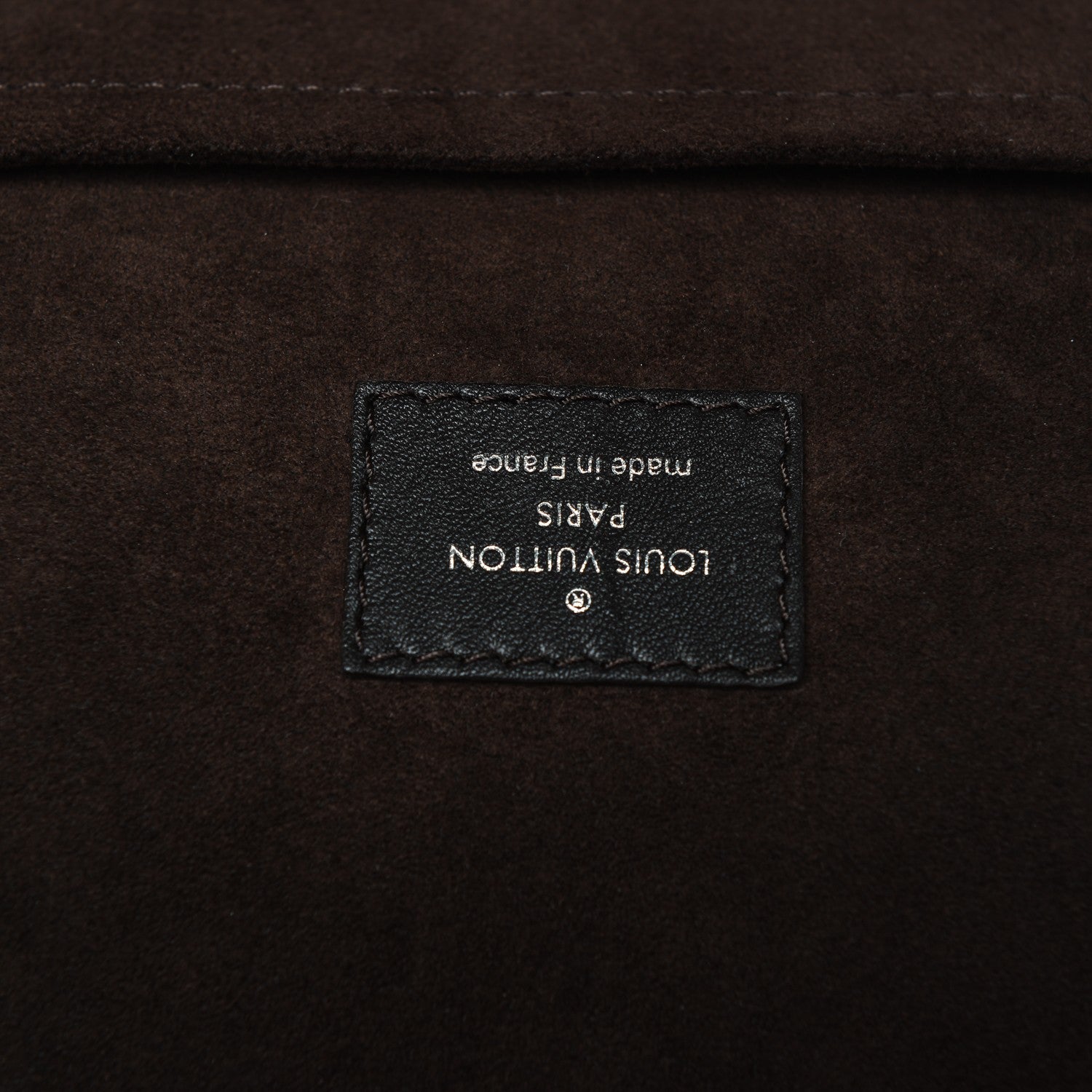 Louis Vuitton Shearling Monogram Marc Newson Fleece Pack Beige 7 of 7