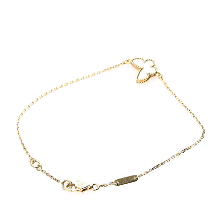 Van Cleef & Arpels 18K Yellow Gold Mother of Pearl Sweet Alhambra Butterfly Bracelet 2 of 7