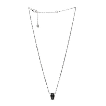 Bulgari Sterling Silver Ceramic Save The Children Pendant Necklace 3 of 7