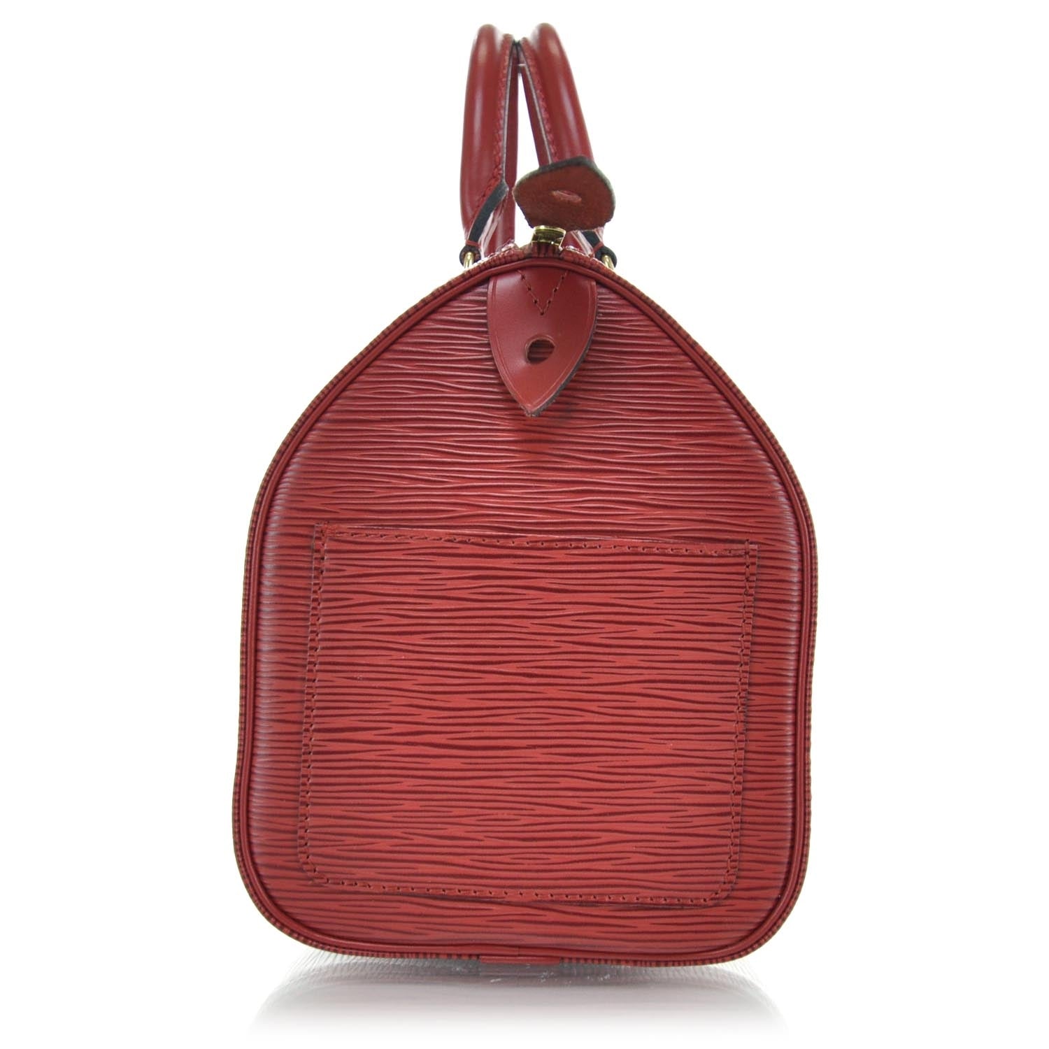 Louis Vuitton Epi Speedy 25 Rouge 6 of 11