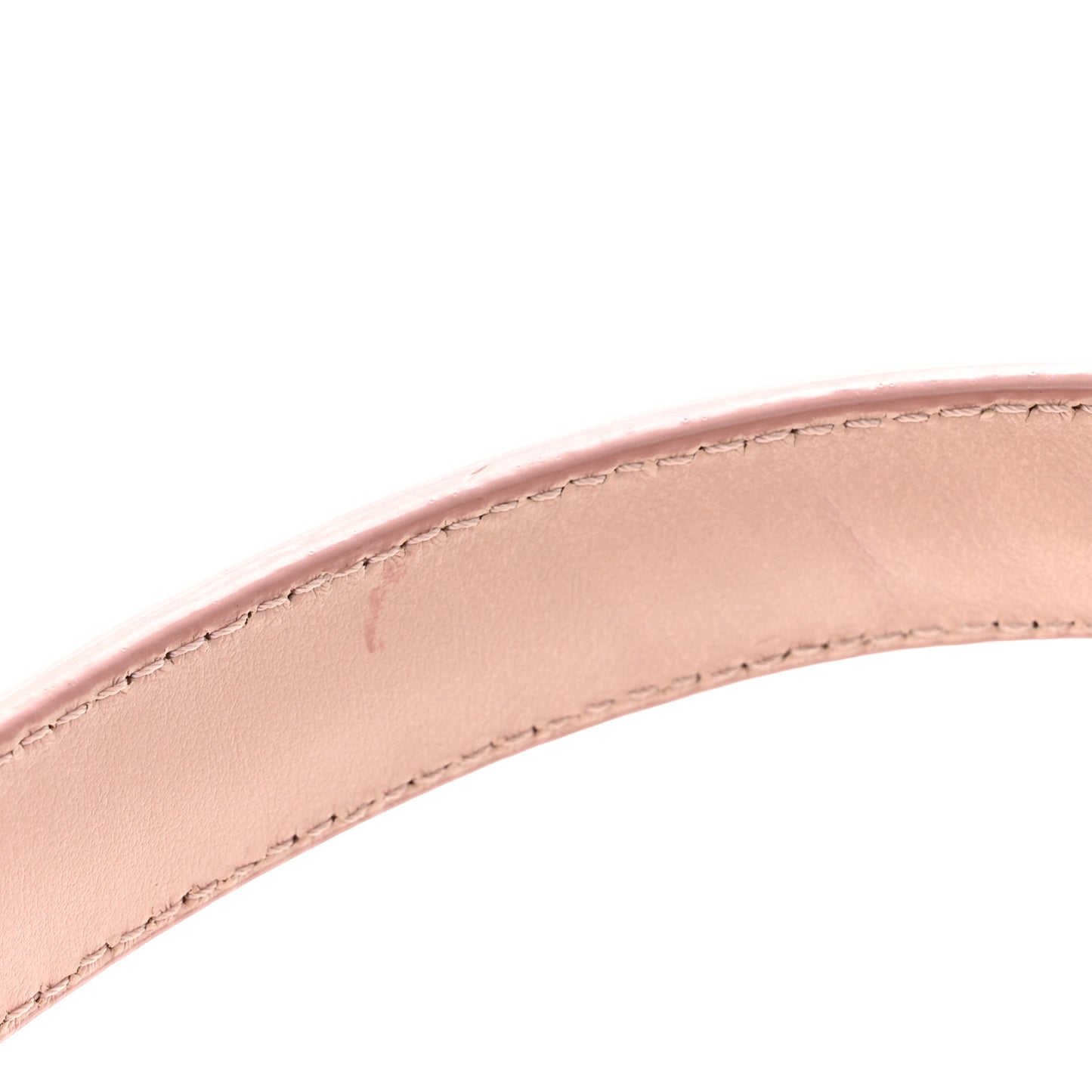 Calfskin Crystal Chain Flower Satchel Pink