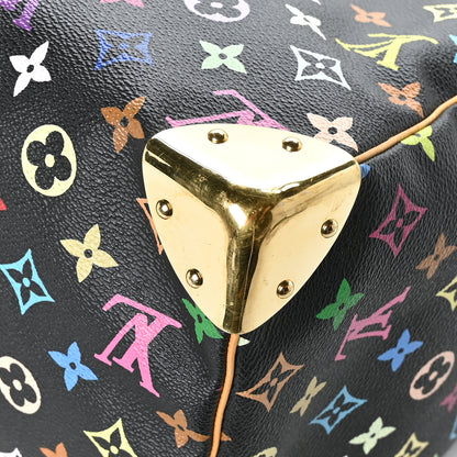 Louis Vuitton Monogram Multicolor Keepall 45 Black 10 of 10