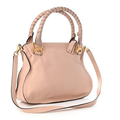 Chloe Calfskin Medium Marcie Satchel Pale Pink 3 of 10