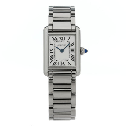 Cartier Stainless Steel 22mm Tank Must Quartz Watch 1 of 4