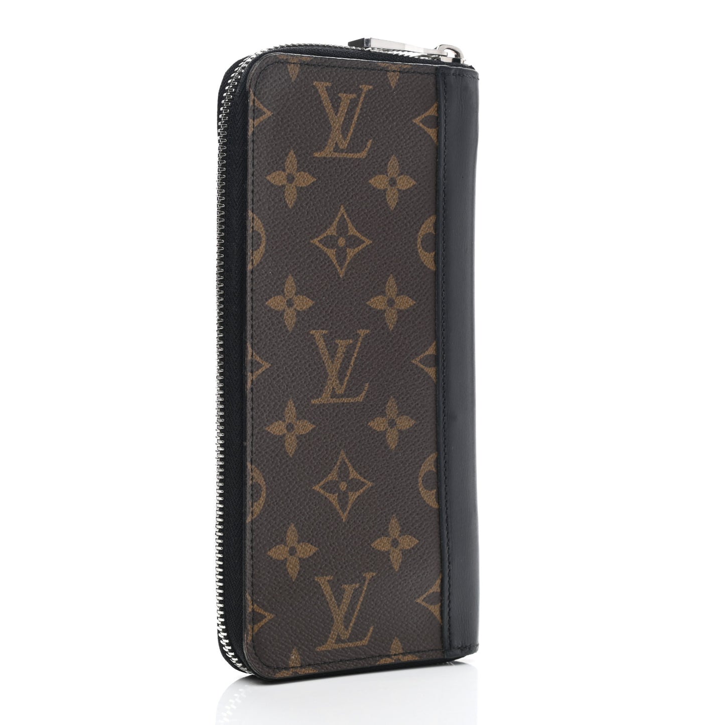 Monogram Macassar Vertical Zippy Wallet