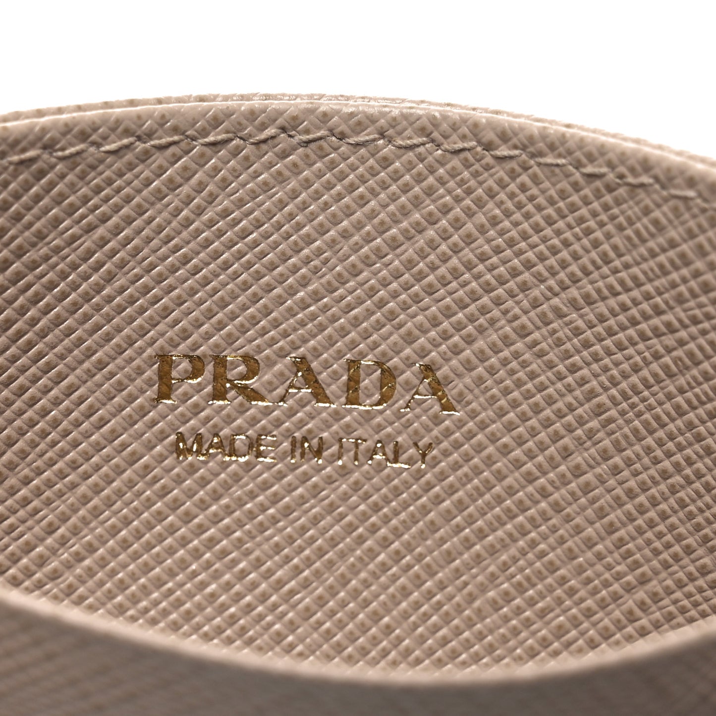 Saffiano Card Case Cipria
